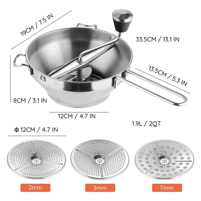 Potato Masher Pressing Tool Pumpkin Grinder Food Mashing Kitchen Accessories.