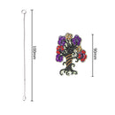Light Catching Crystal Jewelry Wind Chime Pendant (4 Season Happiness Tree)