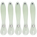 5pcs 10cm 6g Bionic Loach Fishing Lures Artificial Soft Baits (Luminous) Newly