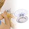 Stainless Steel Soap Magnetic Holder Rack Suction Cup Hanging Bracket (B)