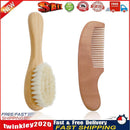 2Pcs Baby Shampoo Bath Brush Bath Rub Toiletries Comb Care Set Wool Brush Newly