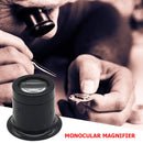 Jeweler Watch Magnifier Tool Monocular Magnifying Glass Loupe Lens Tool for E