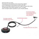 TEUCER Desktop Computer Case Power Supply Button Switch w/ 1.6m Extension Cable