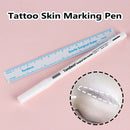 Beauty Brow Pencil Tattoo Marker White Surgical Tattoo Eyebrow Skin Marker Pen