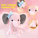 Baby Elephant Stuffed Animal Soothing Soft Pillow Elephant Toys (Pink) Newly