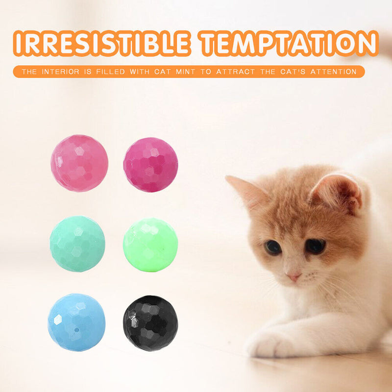 Pet Products Interactive Throwing Bell Toys for Cat Scratch Rattle Ball
