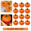 12pcs Artificial Pumpkins Set Halloween Thanksgiving Rustic & Retro Photo Props