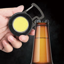 Type-C Rechargeable Work Light Strong Magnetic COB Cap Clip Light for Camping
