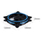Halo Triple-Ring 120mm Quiet Fan for Desktop PC Computer Case Liquid Radiator