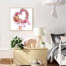 5D DIY Diamond Painting Little Angel Garland Full Drill Rhinestone Mosaic K