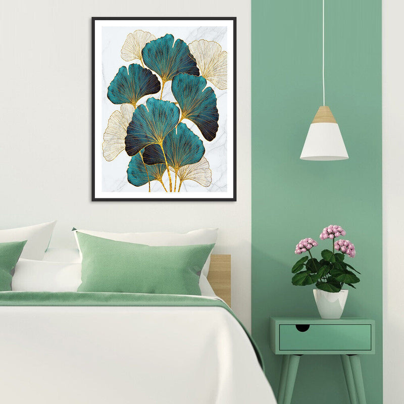 Digital Paint Flowers Painted By Numbers On Canvas Wall Decor