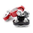 2Pcs Universal Black Red Car Battery Terminals Clamp Connectorl Flexibi T9H2