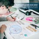 Geometric Template Measuring Ruler Circles Drawing Shape Stencils (1) Newly