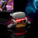 RGB LED VR Stand for Quest 2 Headset, Helmet Display Holder, Storage Holder