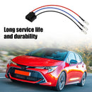 Car LED Headlight Lamp Socket Wiring Harness Female Connector Cable for H4 Newly
