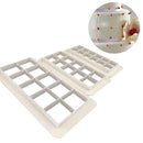 3Pcs Square Fondant Cookie Cutter Cake Chocolate Molds J1Y5 Decorating C0F3