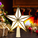 Christmas Tree Five-pointed Star LED Light Fairy Lighted Lamp Xmas Decor Newly