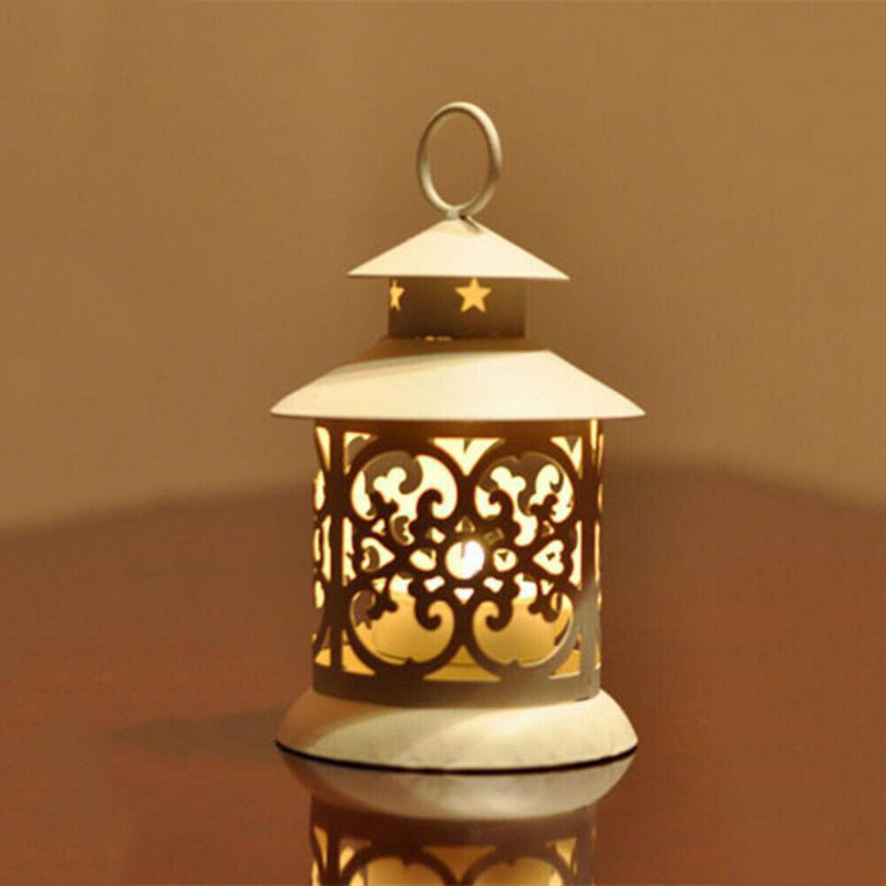 Hollow Candle Holder Candlestick Tealight Hanging Lantern Bird Cage Home Decor