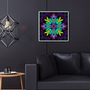 Art DIY Colorful Pattern 5D Painting Diamond Drill Picture Square Full Kit Cr