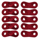 Hiking Guy Line Tightening Tensioner Rope Buckles Fastener Double Holse Hook