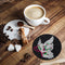 #A Wooden DIY Diamond Coaster Butterfly Pattern Comes Fashion Diamond Coaster