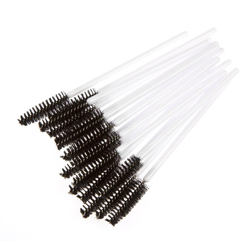 50PCS Disposable Eyelash Brush Mascara Wands Applicator Spoolers Makeup(3)