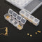 28 Lattices Transparent Container Diamond Painting Accessories Storage Box Newly