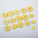 16pcs/Set Flute Clarinet Key Pads Musical Exchange Faux Leather Cushion