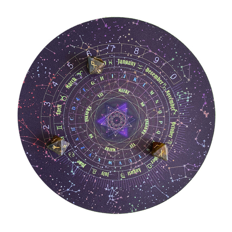 Pendulum Divination Tablecloth Tarots Card Pad Constellation Home Decoratio