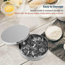 24x Biscuit Cutters Cookie Cutter Set Steel Molds Baking P4Z5 Slicer K9T4