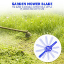 5pcs Plastic Grass Cutter Blades for Lawnmower Trimmer Garden Replacement Par