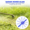 5pcs Plastic Grass Cutter Blades for Lawnmower Trimmer Garden Replacement Par
