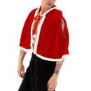 Xmas Shawl Vest Cap Santa Claus Cape Leichte Samt-Anziehkleidung.