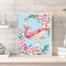Handmade DIY Hand Painted Paint By Numbers Oil Canvas Pictures Pink Whale Kit