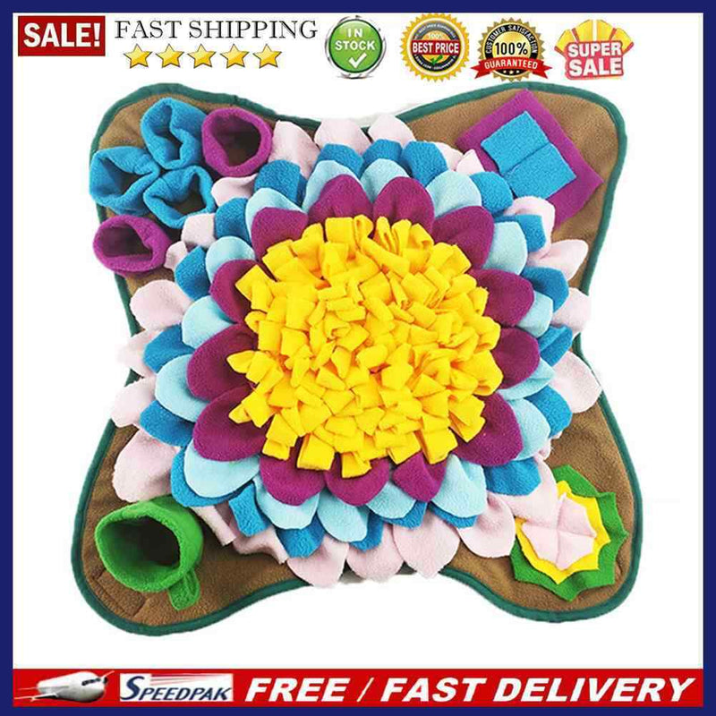 Dog Sniffing Training Mat Slow Food Mat Dog Food Consumes Release Stress Bl
