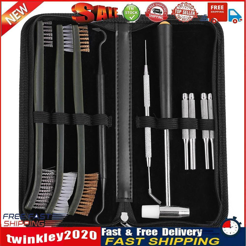 Multifunctional Universal Gun Barrel Cleaning Kit Car Cleaner Brush Tools Newly