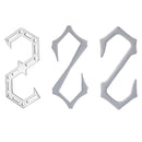 S-Shaped Stainless Steel Hanging Hooks Outdoor Camping Storage Rack (B)