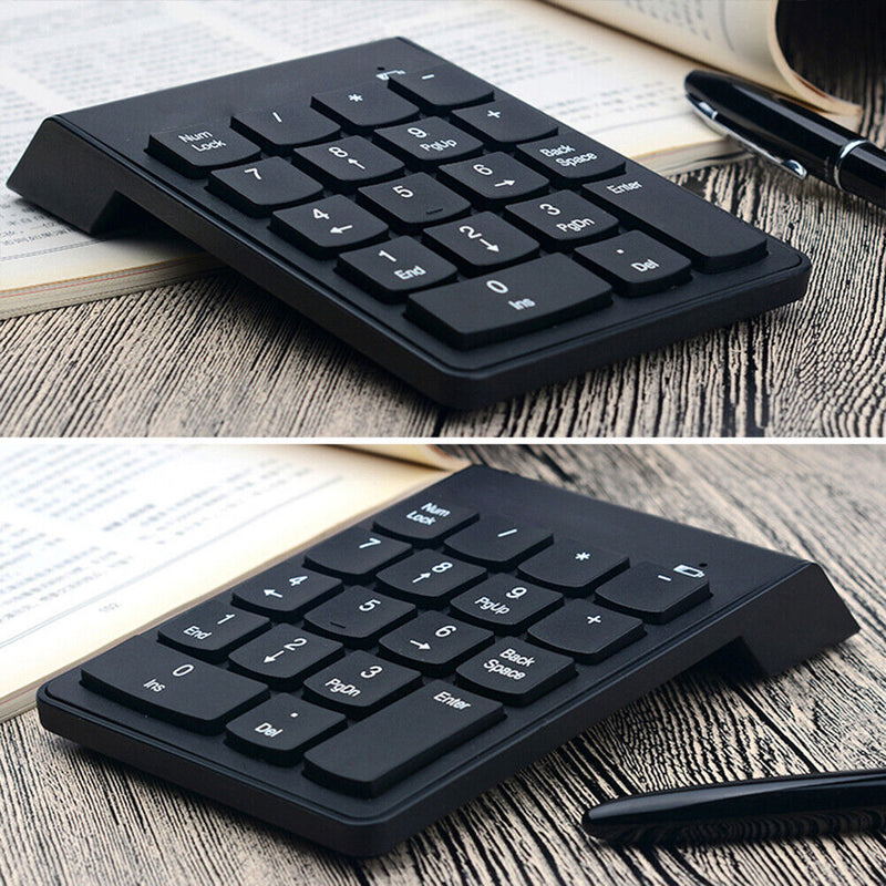 Wireless Numeric Keyboard Laptop Notebook Tablets Portable 2.4GHz Digital Numpad