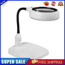 10x HD Desktop Magnifying Glass w/ 21 LED Lights Foldable Reading Magnifier