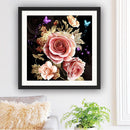 Butterfly Flowers 5D Diamond Painting Embroidery DIY Craft Cross Stitch