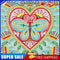 #A DIY Diamond Painting Blue Flower Butterfly Partial Special Shape Mosaic Pictu