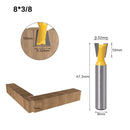 Woodworking Tool Dovetail Router Cutter Hradness End Cutter Dovetail Router Bit