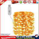 22m 200LED USB Copper Wire String Light Wedding Party Home Decorative Lamp Newly