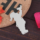 Metal Cutting Dies Stencils for DIY Scrapbooking Photo Album (Santa Claus) Newly