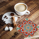 Full Diamond Cup Mat Acrylic Special Shaped Drill Coaster for Art Craft Supplies