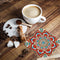 Full Diamond Cup Mat Acrylic Special Shaped Drill Coaster for Art Craft Supplies