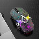 X13 2.4GHz Wireless Gaming Mouse USB Backlight Mice for PC (Star Black)