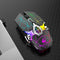 X13 2.4GHz Wireless Gaming Mouse USB Backlight Mice for PC (Star Black)