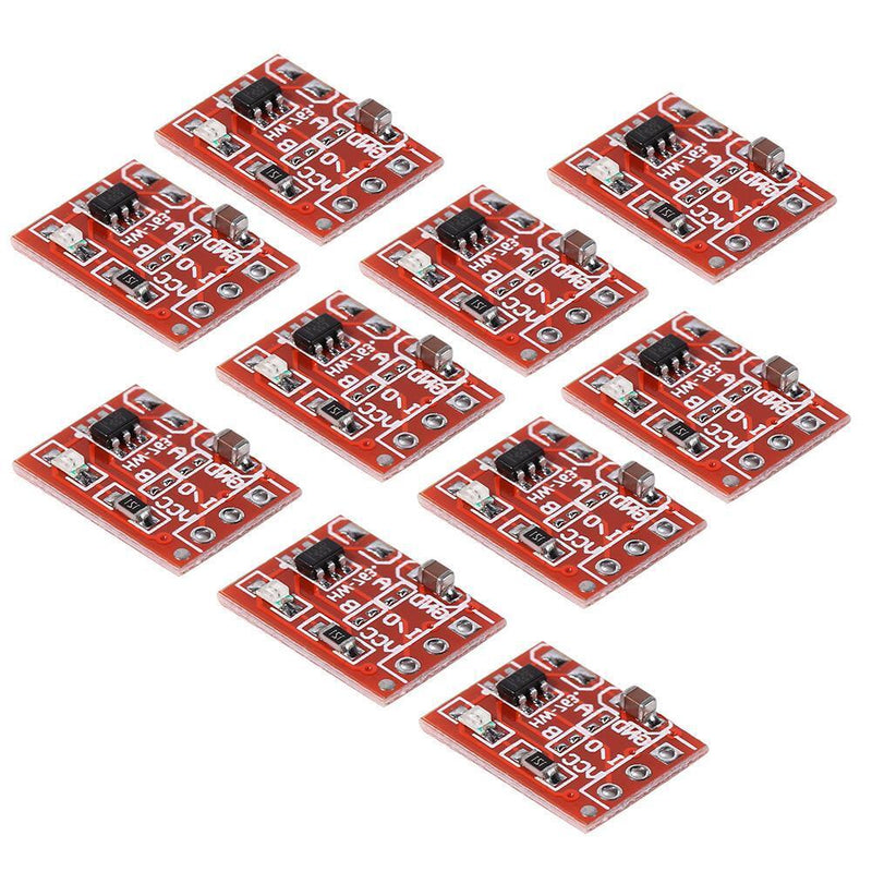 10pcs TTP223 Touch Key Switch Module One Single Channel Capacitor Switches Board
