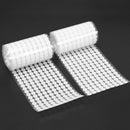 500 Pairs Double-sided Adhesive Fastener Tape Hooks Loops Disks White 10mm Newly